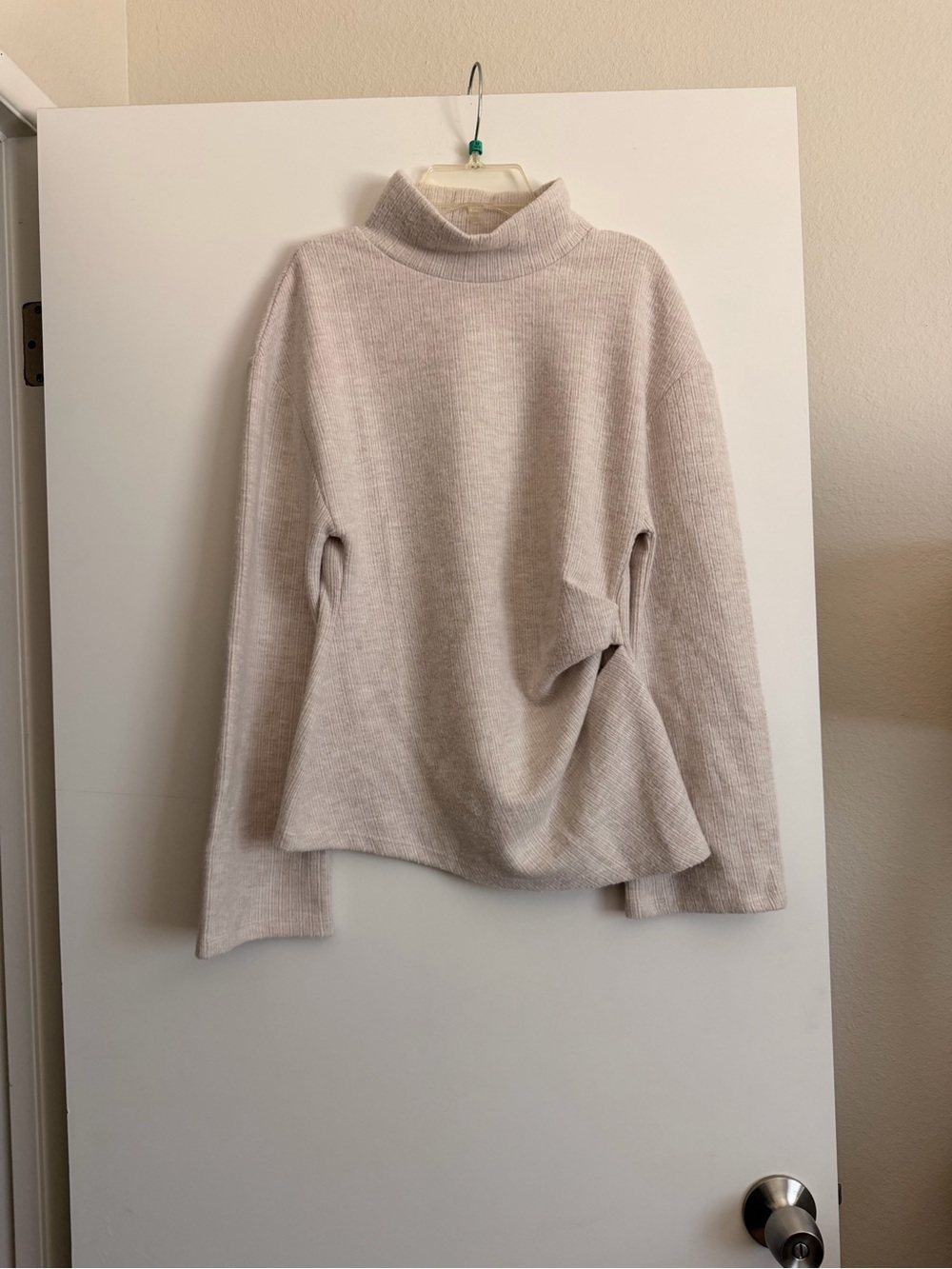 Zara Turtle Neck cinched side sweater